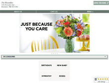 Tablet Screenshot of bloomboxonline.com